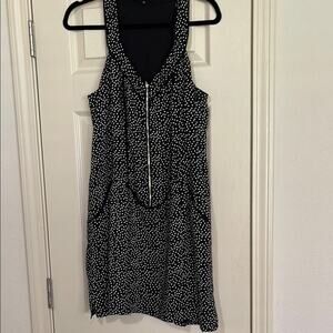 Black and White Polka Dot Dress